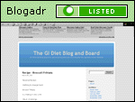 The GI Diet Blog and Board