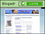 Feng Shui Blog