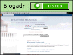 WEATHER MUSINGS