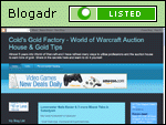 Cold's Gold Factory - World of Warcraft Auction House & Gold Tips