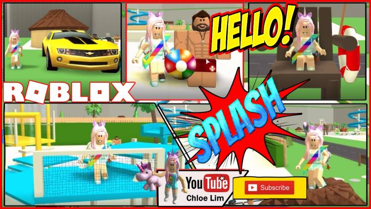 Roblox Water Park Game