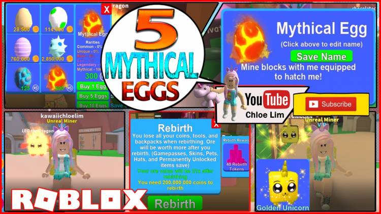 Roblox Mining Simulator Pets List