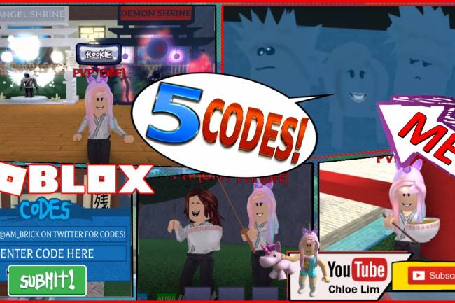 Codes For Ninja Masters On Roblox